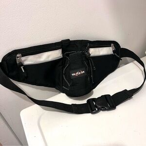 3/25$💥 Tracker Fanny Pack Hydratation Trail Black travel bag waist belt running